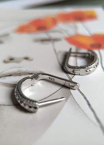 Сережки Silver Flame (336574441)