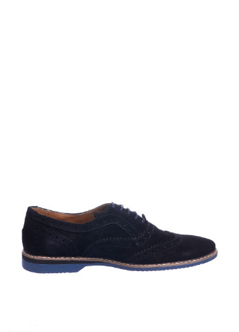 Темно-синие классические туфли Bistfor на шнурках