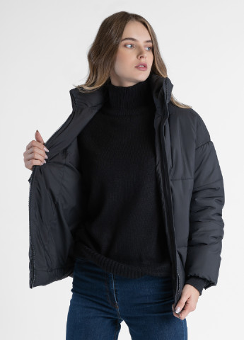 Чорна зимня куртка жіноча Arber Deniza