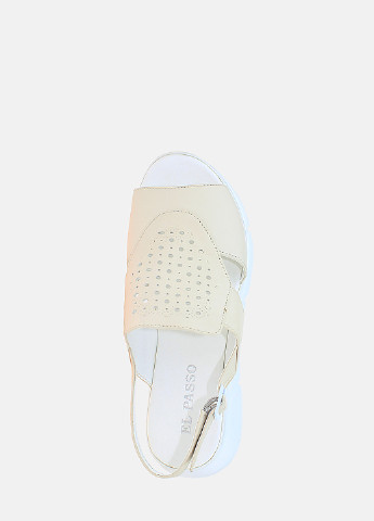 Бежевые босоножки re2643 бежевый El passo