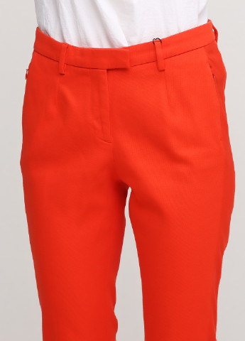 Оранжевые кэжуал летние зауженные брюки Gant