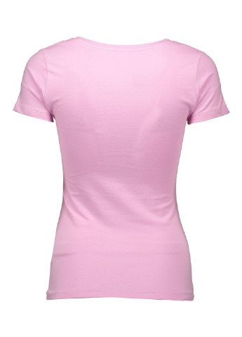Рожева літня футболка з коротким рукавом Piazza Italia