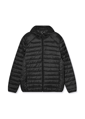 Чорна демісезонна куртка Piazza Italia