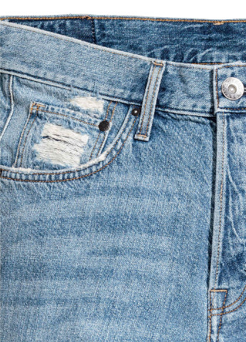 Шорты H&M голубые джинсовые