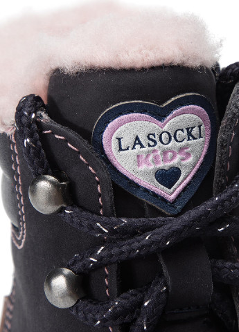 Темно-синие кэжуал зимние чоботи lasocki kids ci12-2122-01 Lasocki Kids