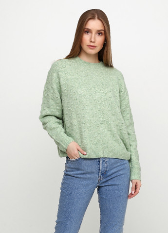 Світло-зелений демісезонний светр джемпер H&M