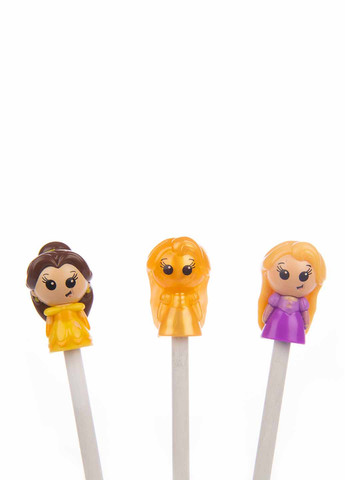 Набор коллекционных фигурок-топперов Принцессы Дисней (3 шт.), 4 см Sambro (267331960)