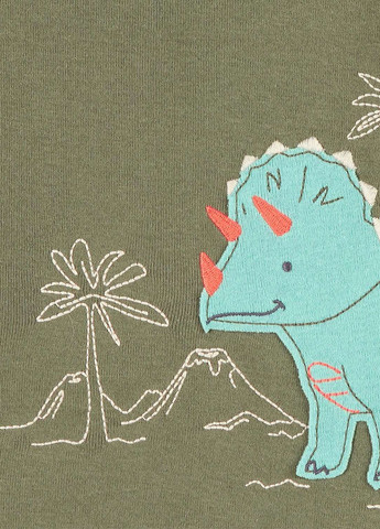 Пляшкова зелена всесезон піжама (2 шт.) (футболка, штани) футболка + штани Carter's