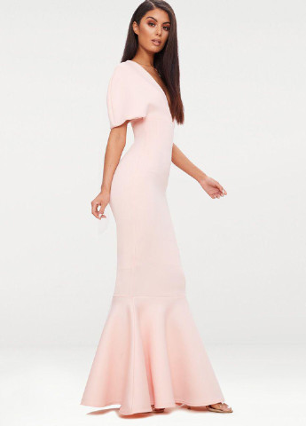 Розовое кэжуал платье PrettyLittleThing однотонное