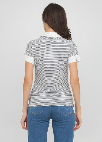 Цветная женская футболка-поло Conbipel в полоску