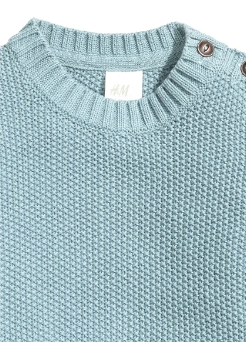 Голубой демисезонный джемпер джемпер H&M
