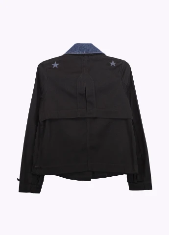 Чорна демісезонна куртка Scotch & Soda