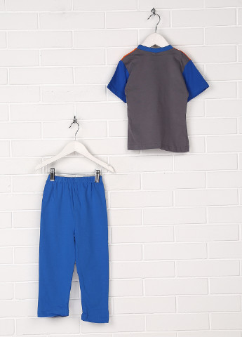 Сіро-голубий всесезон піжама (футболка, штани) Elit Star Kids
