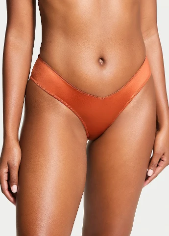 Терракотовый демисезонный комплект (бюстгальтер, трусики) Victoria's Secret