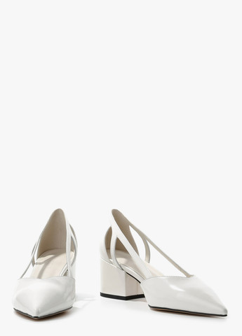 Le'BERDES Туфли д'орсей белый з натуральная кожа, украина — демисезон (322646224)