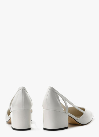 Le'BERDES Туфли д'орсей белый з натуральная кожа, украина — демисезон (322646224)