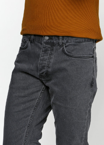 Серые демисезонные джинсы Cos
