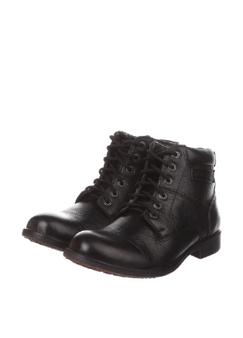 Черные осенние ботинки Alberto Torresi