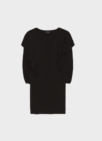 Чорна сукня демісезон Bershka