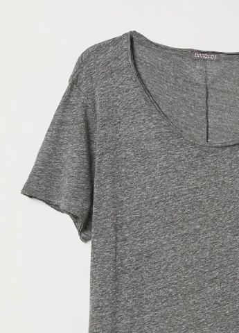 Темно-серая футболка H&M