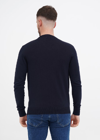 Темно-синий демисезонный пуловер пуловер Conte of Florence