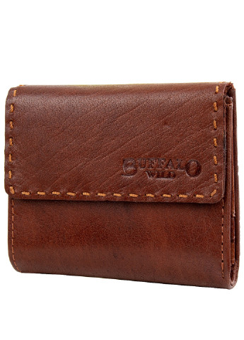 Чоловік шкіряний гаманець 10х8,5х1,5 см Buffalo Wild (195771850)
