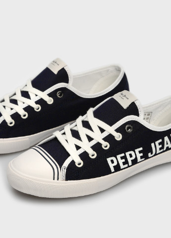Синие кеды Pepe Jeans