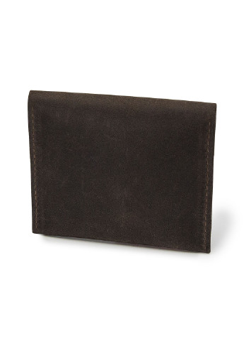 Шкіряний гаманець-монетниця BermuD однотонний коричневий кежуал