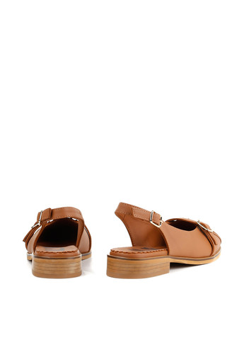 Le'BERDES Туфлі слінгбекі коричневий з натуральна шкіра, україна — літо (360795585)