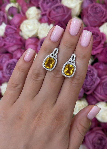 Серьги Silver Flame (307258176)