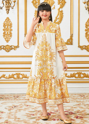 Белое платье SHEIN (366092674)