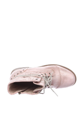 Светло-розовые кэжуал осенние ботинки Mustang