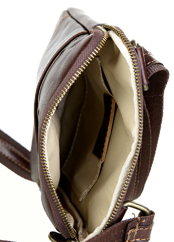 Сумка Diva's Bag планшет однотонная коричневая кэжуал