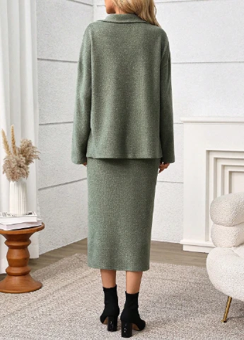 Костюм для вагітних (светр, спідниця) SHEIN (340699280)