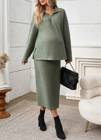 Костюм для вагітних (светр, спідниця) SHEIN (340699280)