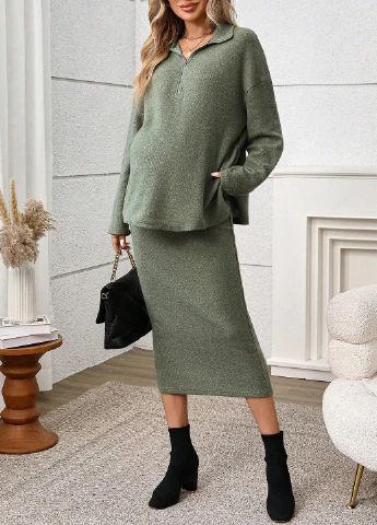 Костюм для вагітних (светр, спідниця) SHEIN (340699280)