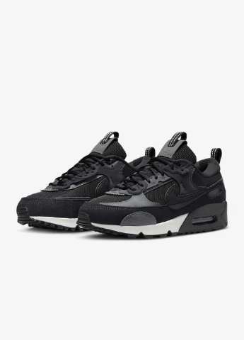 Чорні кросівки dm9922-003 демісезон Nike AIR MAX 90 FUTURA