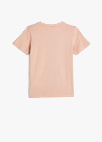 Бежева літня футболка KOTON