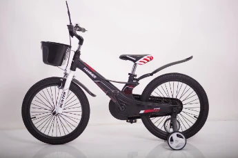 Детский Велосипед c облегченной рамой HUNTER-1850D с корзинкой Магниевый черный Hammer (252058477)