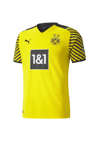 Желтая футболка bvb home replica men’s jersey Puma