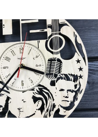 Оригинальные интерьерные часы на стену «U2» 7Arts (253567537)