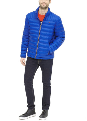 Синя зимня куртка Tommy Hilfiger
