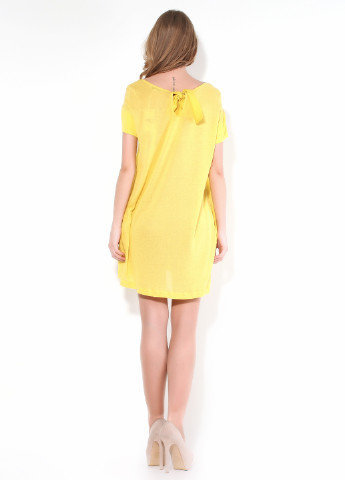 Жовтий кежуал сукня Paolo Casalini