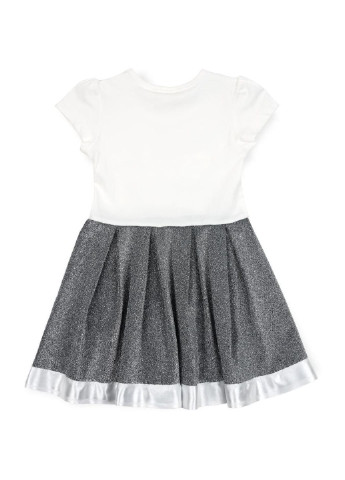 Срібна сукня "cute" (12424-116g-cream) Breeze (251326845)