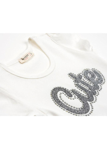 Срібна сукня "cute" (12424-116g-cream) Breeze (251326845)