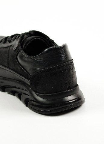 Чорні Осінні кросівки шкіряні Pandew