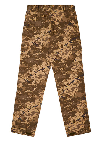 Коричневые кэжуал демисезонные прямые брюки Garnamama