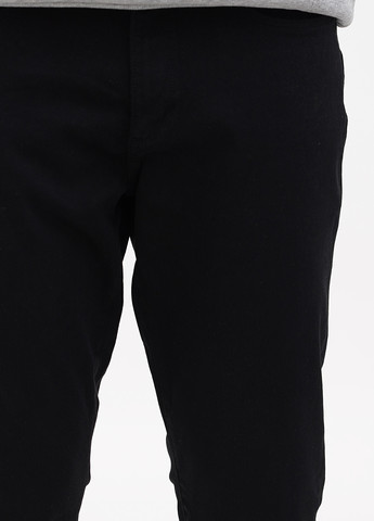 Черные демисезонные слим джинсы S.Oliver