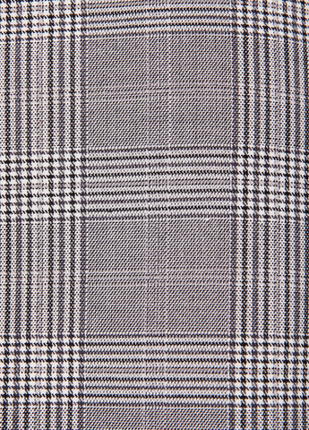 Серая кэжуал в клетку юбка Jennyfer а-силуэта (трапеция)