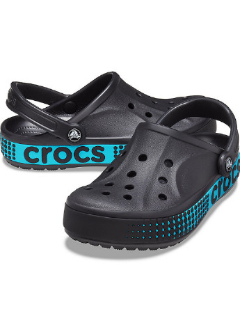 Черные сабо крокс Crocs